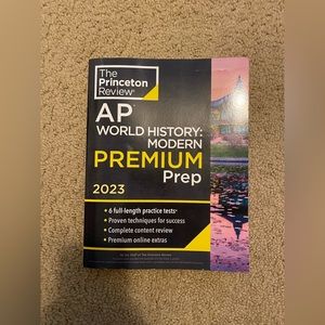 AP World History: Modern Premium Prep Textbook 2023